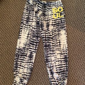 SOUL CYCLE M/L tye die jogger pants!